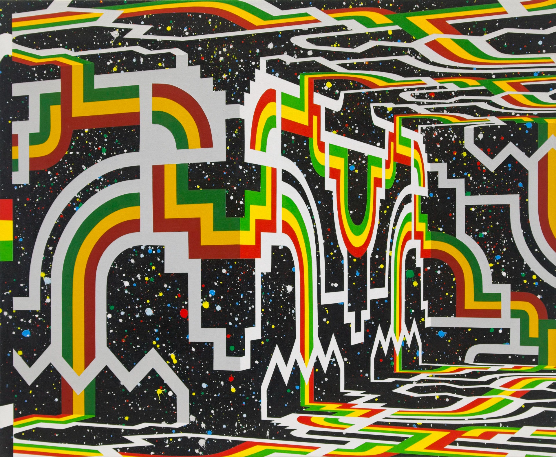 Alvar Gullichsenin teos Lion of Zion Space Remix